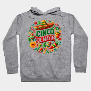 Happy Cinco de Mayo Viva Mexico 5 De Mayo Hoodie